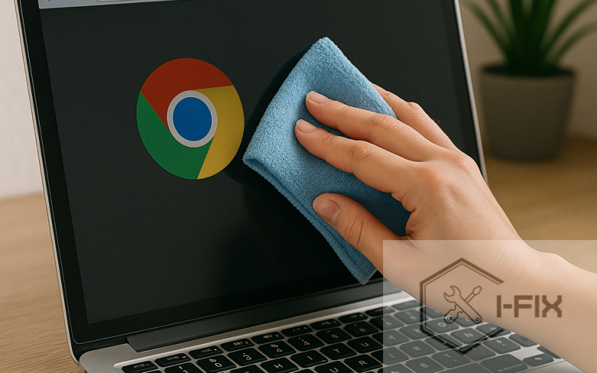 Як очистити кеш браузера в Google Chrome